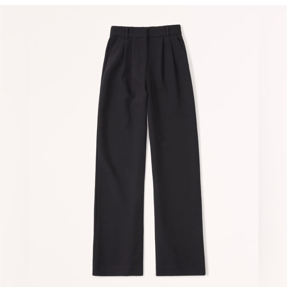 Abercrombie & Fitch Black Trousers